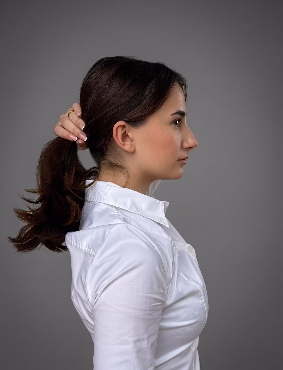 Anaïs Muñoz, profil droit